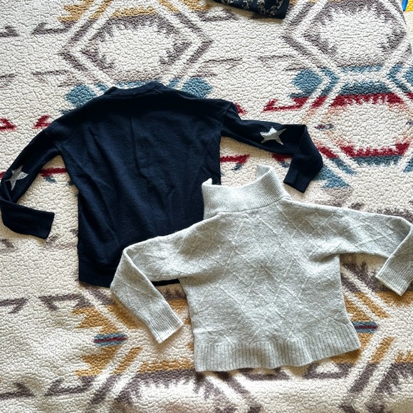 LOT of 2 Shrunken Merino Wool Sweaters - Picture 2 of 15